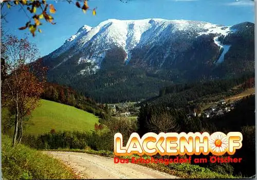48147 - Niederösterreich - Lackenhof , am Ötscher , Panorama - gelaufen 1984