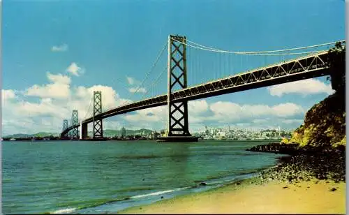 48165 - USA - San Francisco , Bay Bridge - nicht gelaufen