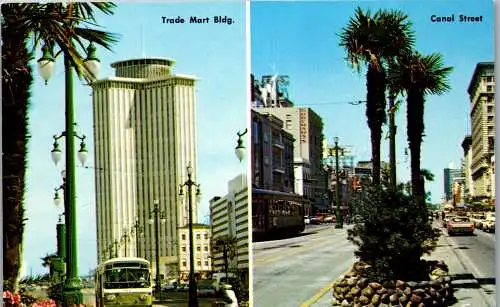 48183 - USA - New Orleans , Trade Mart Building , Canal Street , Louisiana - nicht gelaufen