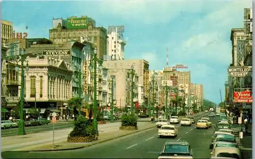 48184 - USA - New Orleans , Canal Street , Stevens , Roosevelt Hotel , Louisiana - nicht gelaufen