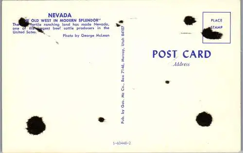 48214 - USA - Nevada , The old West in Modern Splendor - nicht gelaufen