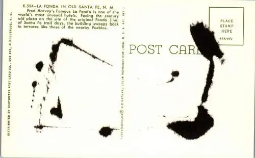 48228 - USA - Santa Fe , La Fonda Hotel , New Mexico - nicht gelaufen