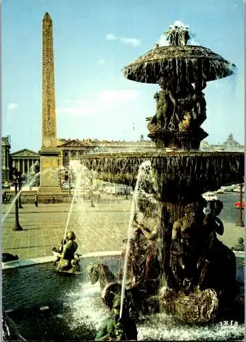 48247 - Frankreich - Paris , L'Obelisque de la place de la Concorde - gelaufen 1980