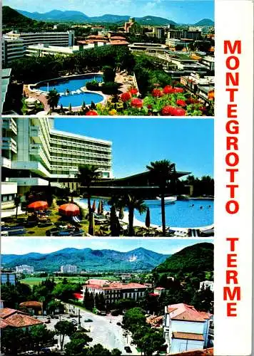 48262 - Italien - Montegrotto Terme , Mehrbildkarte - gelaufen