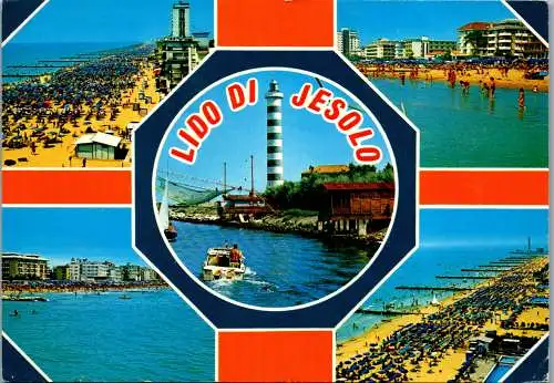 48264 - Italien - Jesolo , Lido , Mehrbildkarte - gelaufen 1994