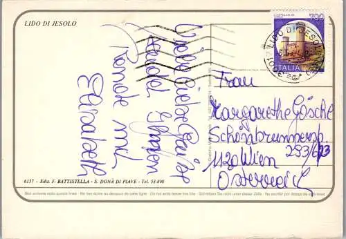 48264 - Italien - Jesolo , Lido , Mehrbildkarte - gelaufen 1994