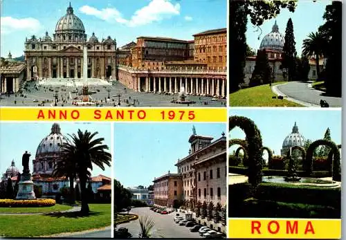 48270 - Italien - Rom , Anno Santo 1975 - gelaufen 1975