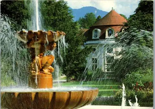 48281 - Deutschland - Bad Reichenhall , Solespringbrunnen mit Wandelhalle - gelaufen 1993