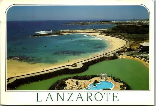 48283 - Spanien - Lanzarote , Costa Teguise - gelaufen 1993