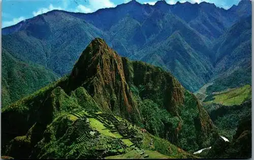 48290 - Peru - Machu Picchu , Inka , Granite City - gelaufen
