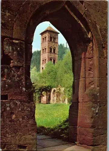 48303 - Deutschland - Calw , Kloster Hirsau , Hirzau , Eulenturm - gelaufen