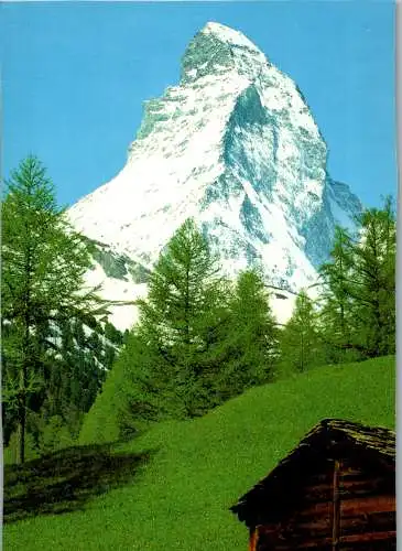48312 - Schweiz - Zermatt , Matterhorn bei Zermatt - nicht gelaufen