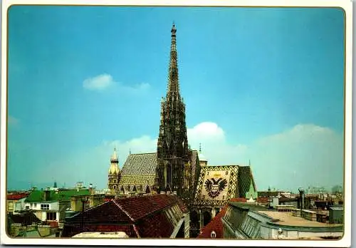 48327 - Wien - Vienna , Stephansdom - gelaufen 1989