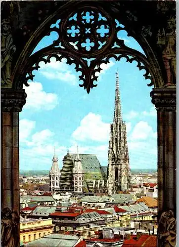 48328 - Wien - Vienna , Stephansdom - gelaufen 1994