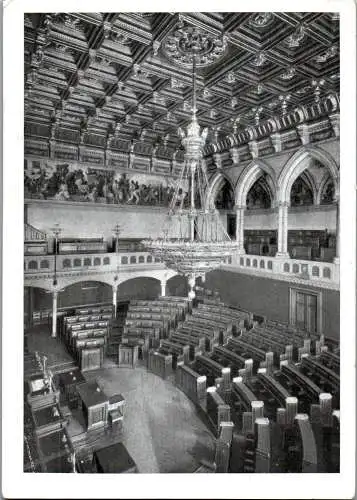 48347 - Wien - Vienna , Neues Rathaus , Großer Ratsherrensaal - nicht gelaufen