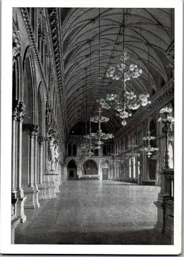 48348 - Wien - Vienna , Neues Rathaus , Großer historischer Festsaal - nicht gelaufen