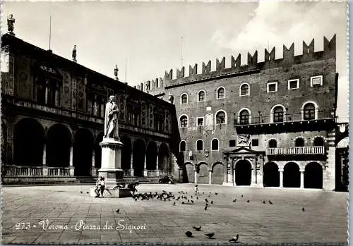 48371 - Italien - Verona , Piazza die Signori - nicht gelaufen