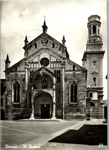 48372 - Italien - Verona , Il Duomo - nicht gelaufen