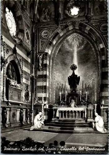48377 - Italien - Padova , Padua , Basilica del Santo , Cappella del Santissimo - nicht gelaufen