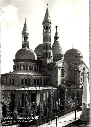 48378 - Italien - Padova , Padua , Basilica del Santo , Abside da via Casarotti - nicht gelaufen