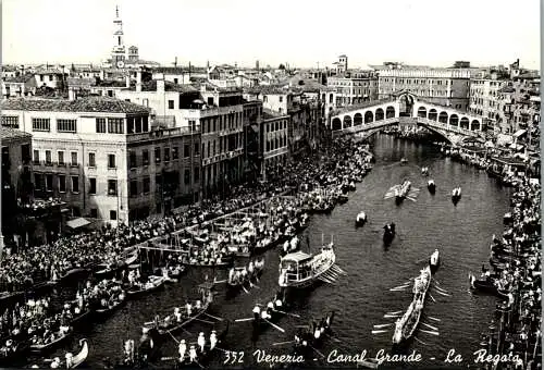 48381 - Italien - Venezia , Venedig , Canal Grande , La Regato - nicht gelaufen