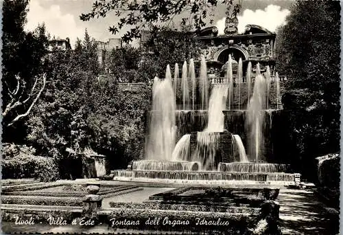 48388 - Italien - Tivoli , Villa d'Este , Fontana dell'Organo , Idraulico - nicht gelaufen