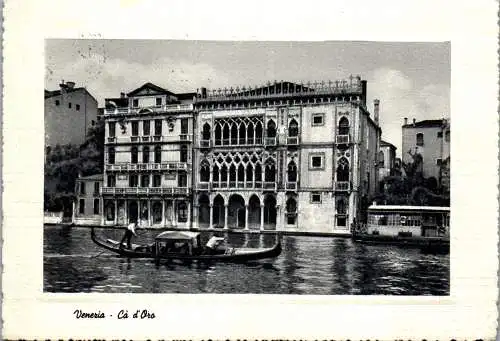 48389 - Italien - Venezia , Venedig , Ca d'Oro - gelaufen