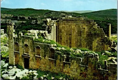 48407 - Jordanien - Jerash , Zeus Temple , Tempel - gelaufen