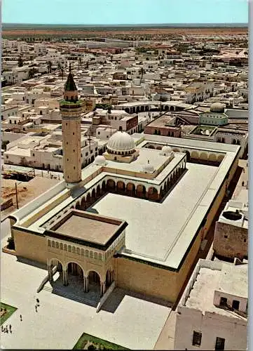 48409 - Tunesien - Monastir , Mosquee Bourguiba - gelaufen 1975