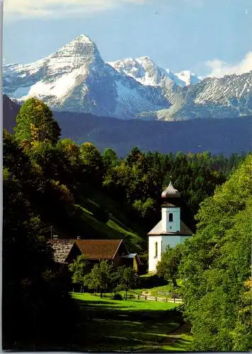 48417 - Deutschland - Wamberg , bei Garmisch mit Daniel , Ammergauer Alpen - nicht gelaufen