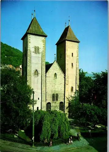 48442 - Norwegen - Bergen , Mariakirken - nicht gelaufen