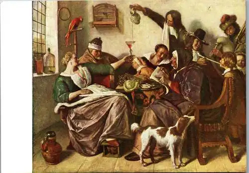 48452 - Jan Stehen - Vrolijk Gezelschap , Fröhliche Gesellschaft - nicht gelaufen