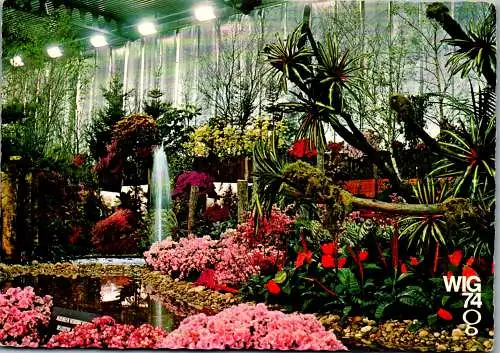 48478 - Wien - Vienna , Wiener Internationale Gatenschau , Hallenschau - nicht gelaufen 1974