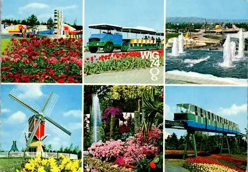 48480 - Wien - Vienna , Wiener Internationale Gatenschau , Kurpark Oberlaa - nicht gelaufen 1974