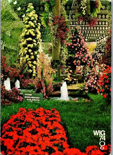 48481 - Wien - Vienna , Wiener Internationale Gatenschau , Hallenschau - nicht gelaufen 1974