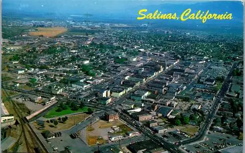 48496 - USA - Salinas , Panorama , California - gelaufen 1969