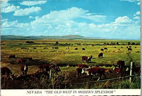 48503 - USA - Nevada , The old West in Modern Splendor - gelaufen 1970