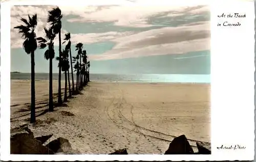 48506 - USA - Coronado , At the Beach in Coronado , California - gelaufen 1971