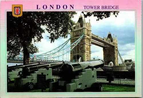 48508 - Großbritannien - London , Tower Bridge - gelaufen 1995