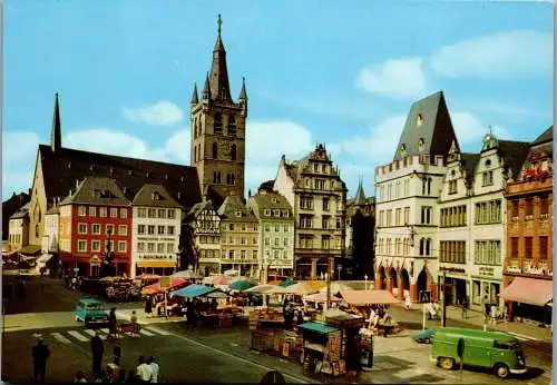 48528 - Deutschland - Trier , Hauptmarkt , Auto , Renault , Mosel - nicht gelaufen