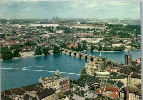 48530 - Tschechische Republik - Praha , Prag , Panorama - gelaufen 1972