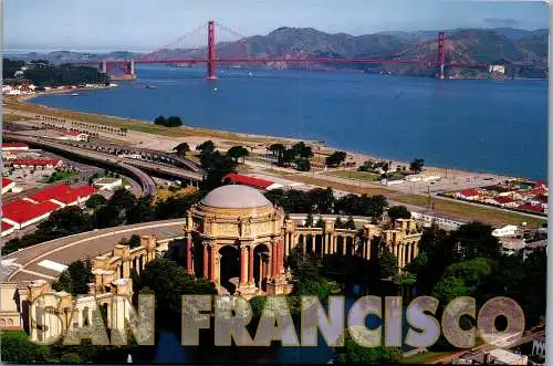 48537 - USA - San Francisco , Panorama - gelaufen 1998