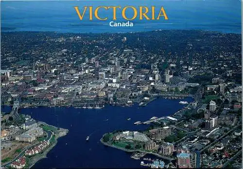 48540 - Kanada - Victoria , Panorama - gelaufen 1998
