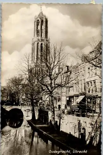 48572 - Niederlande - Utrecht , Oudegracht , Oude Gracht - nicht gelaufen
