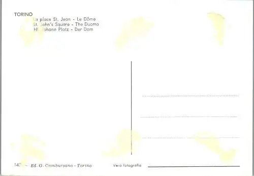 48576 - Italien - Torino , Turin , Piazza S. Giovanni , Il Duomo - nicht gelaufen