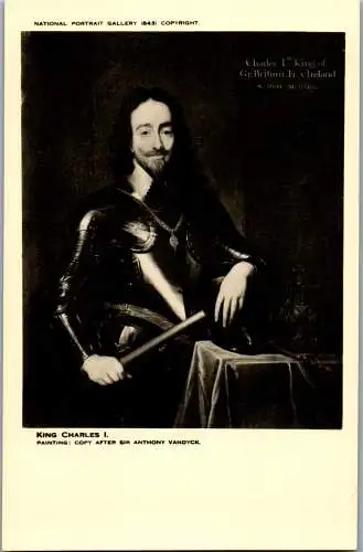 48585 - Großbritannien - King Charles I ,  - nicht gelaufen
