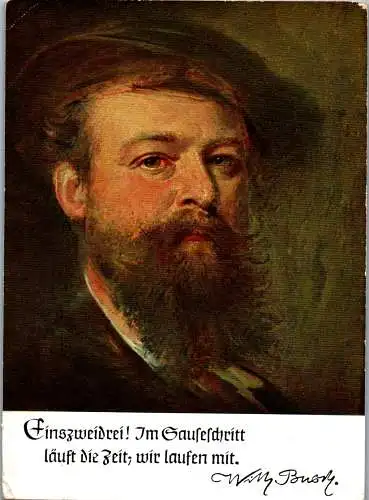 48587 - Wilhelm Busch - Deutsche Männer , Deutsche Worte - gelaufen 1971