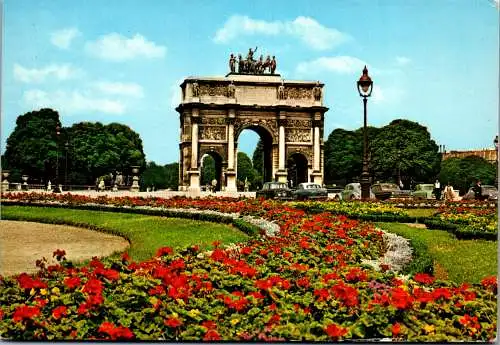 48592 - Frankreich - Paris , Arc du Carrousel - gelaufen 1991