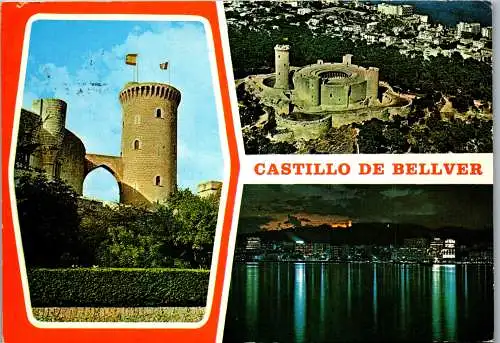 48602 - Spanien - Mallorca , Palma de Mallorca , Castillo de Bellver - gelaufen 1992