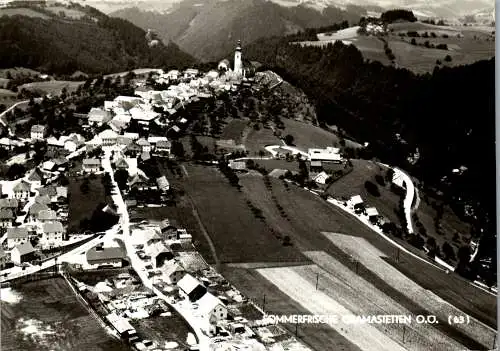 48722 - Oberösterreich - Gramastetten , Panorama - gelaufen 1967